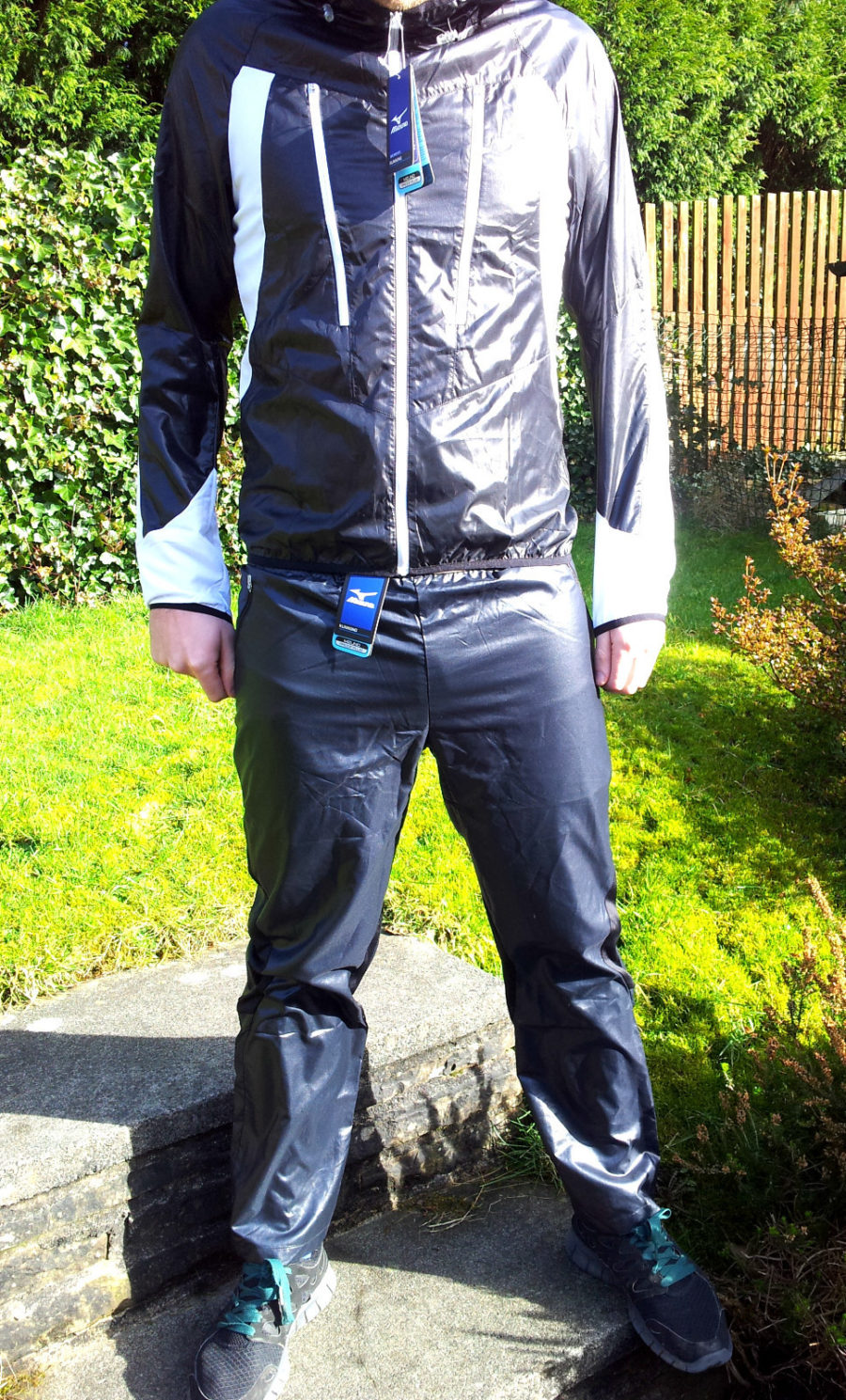 Shiny Blue Mizuno Tracksuit